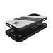 Adidas OR Molded Case PU за iPhone 12 Pro Max - бял/черен