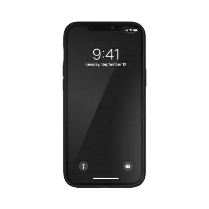 Adidas OR Molded Case PU за iPhone 12 Pro Max - бял/черен