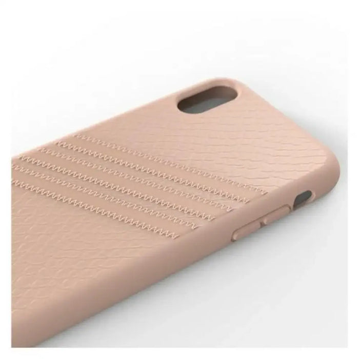 Adidas OR Molded Case Snake за iPhone Xr - розов