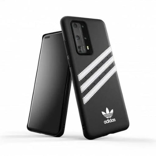 Adidas OR Molded PU калъф за Huawei P40 - черен и бял