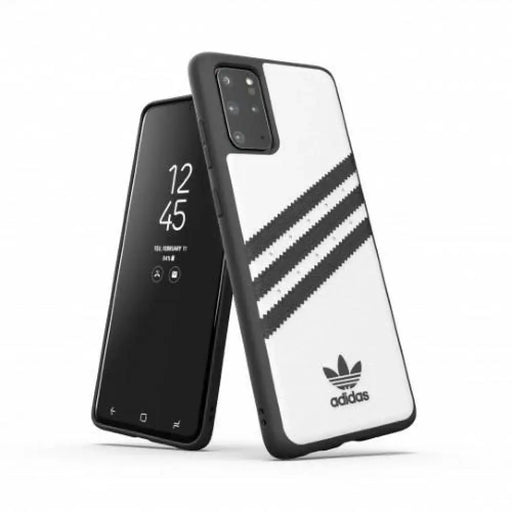 Adidas OR Moudled Case PU за Samsung Galaxy S20 + - бял