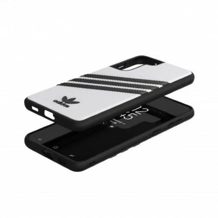 Adidas OR Moudled Case PU за Samsung Galaxy S21 + - бял