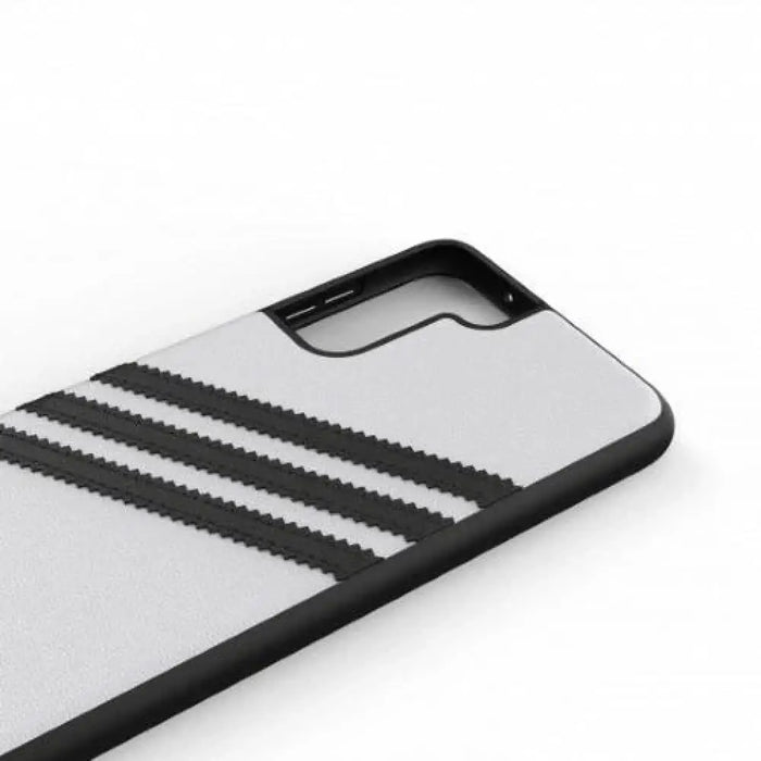 Adidas OR Moudled Case PU за Samsung Galaxy S21 + - бял