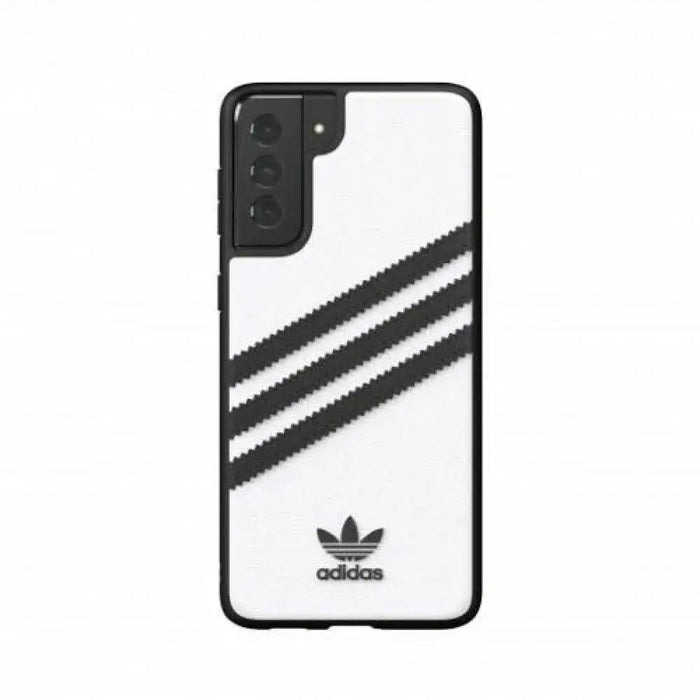 Adidas OR Moudled Case PU за Samsung Galaxy S21 + - бял