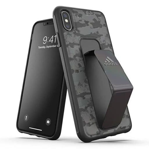 Adidas SP Grip Case CAMO iPhone Xs Max черно/черно 35026