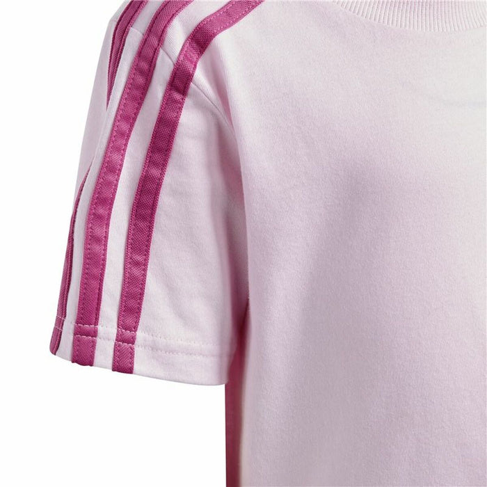 Спортен Комплект за Деца Adidas 3 Stripes Розов