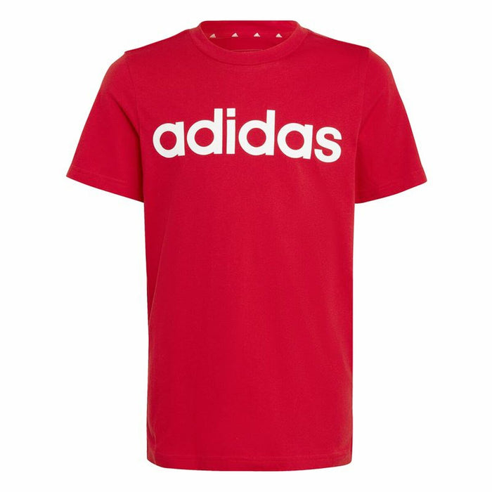 Детски Тениска с къс ръкав Adidas Lin Roja