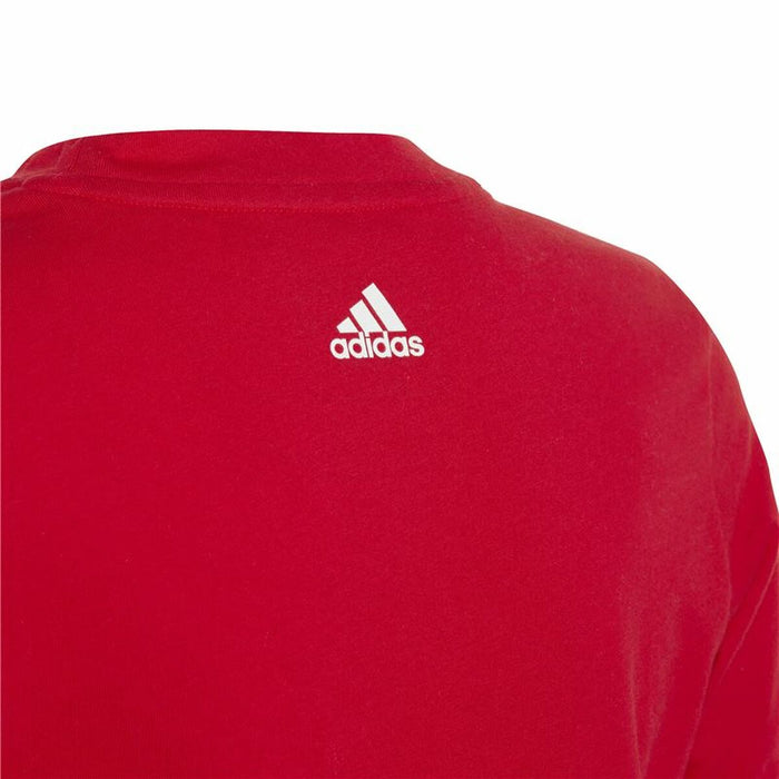 Детски Тениска с къс ръкав Adidas Lin Roja