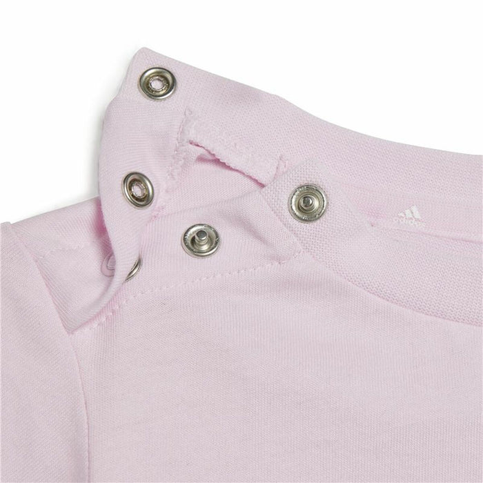 Спортен Комплект за Бебе Adidas I Lin Co Set Сив Розов