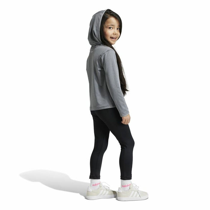 Детски Анцуг Adidas And Little Сив