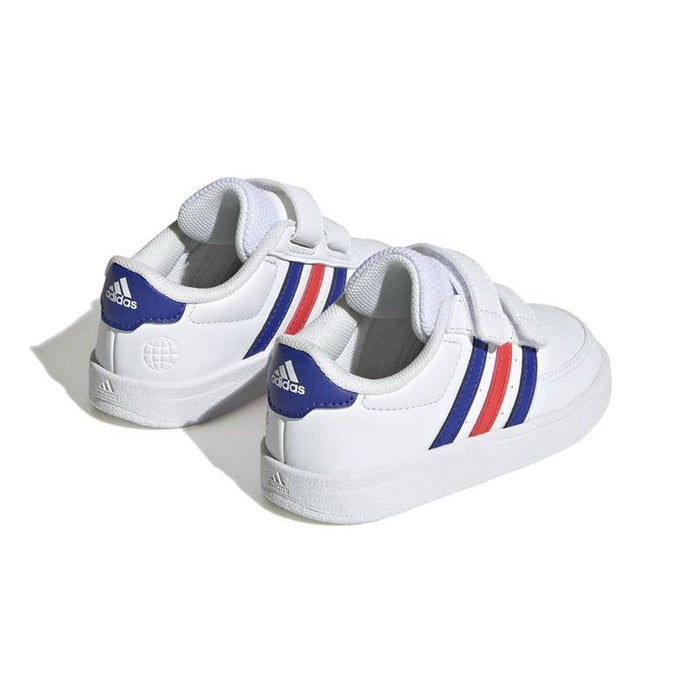 Спортни Маратонки за Деца Adidas Breaknet Lifestile Court Lace Strap Бял