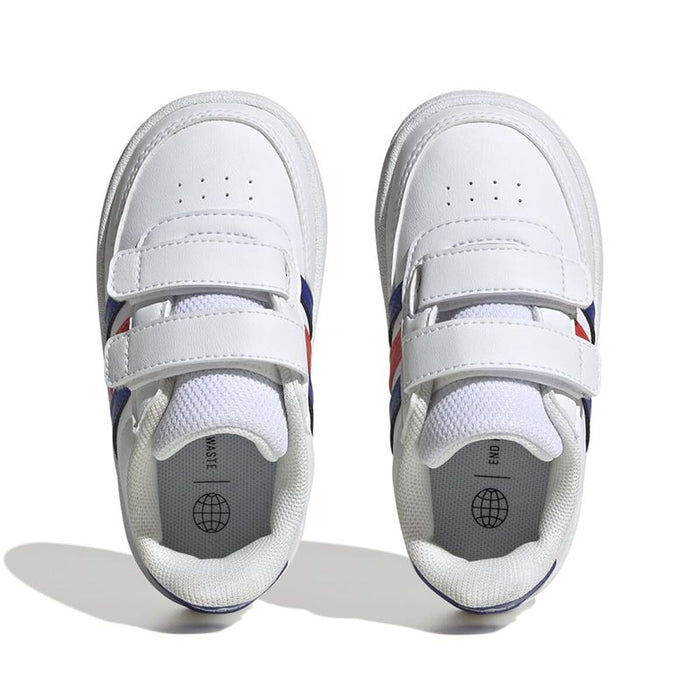 Спортни Маратонки за Деца Adidas Breaknet Lifestile Court Lace Strap Бял