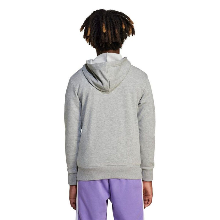 Суитчър с Качулка за Момиче Adidas Big Logo French Terry Hd Светло сив