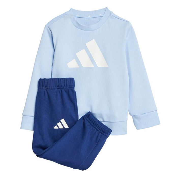 Спортен Комплект за Бебе Adidas Big Logo French Terry Jogger Вода