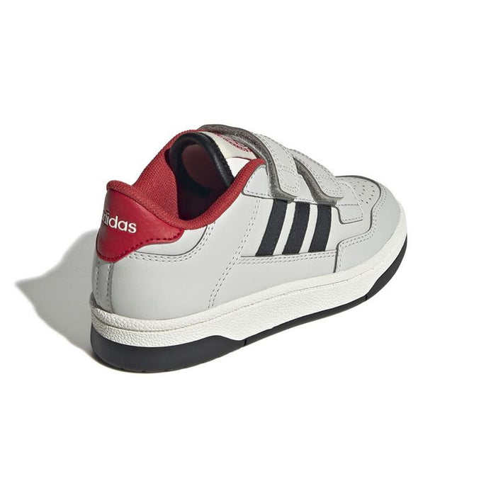 Спортни Маратонки за Деца Adidas Rapid Court Cf Светло сив