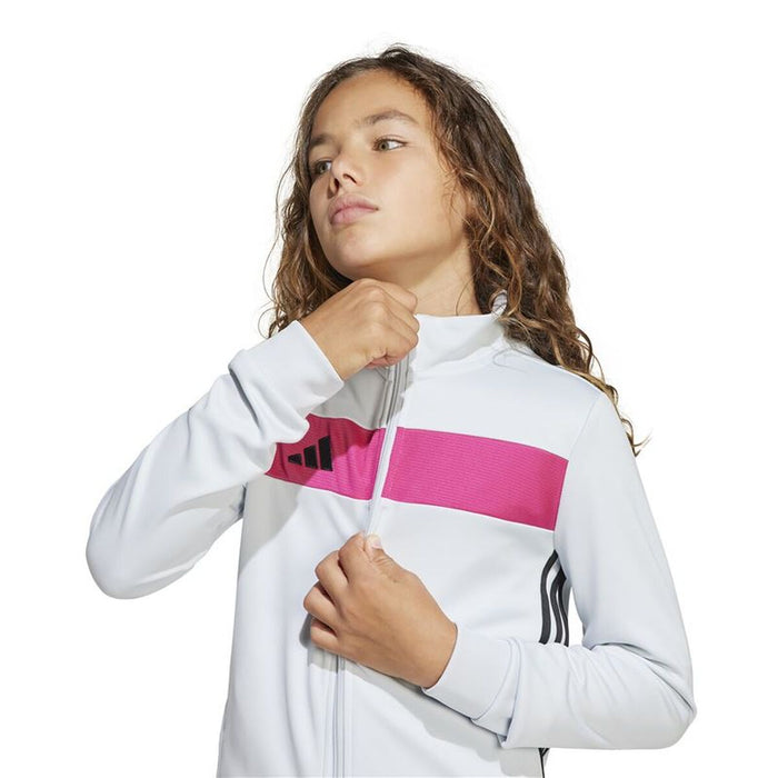 Детски Анцуг Adidas Tiro Es Ts Сив