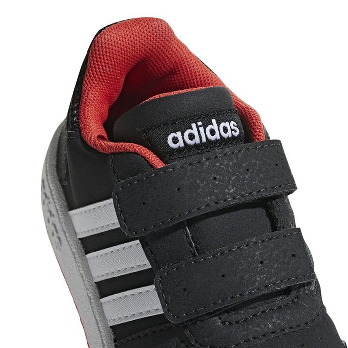 Бебешки Спорни Обувки Adidas Hoops 2.0 Черен