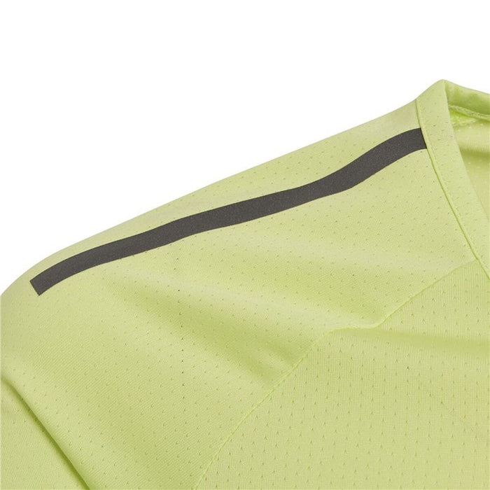 Детски Тениска с къс ръкав Adidas YG TR Cool Tee Лайм зелен