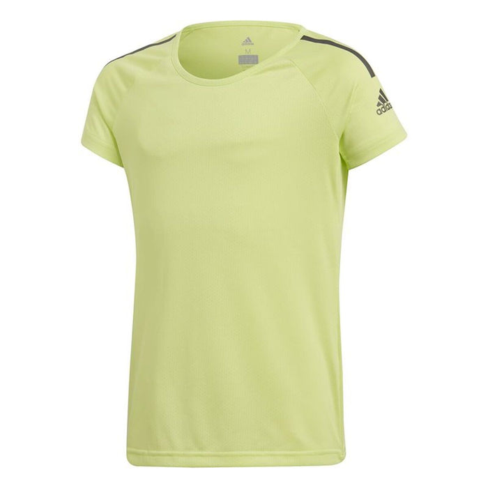Детски Тениска с къс ръкав Adidas YG TR Cool Tee Лайм зелен