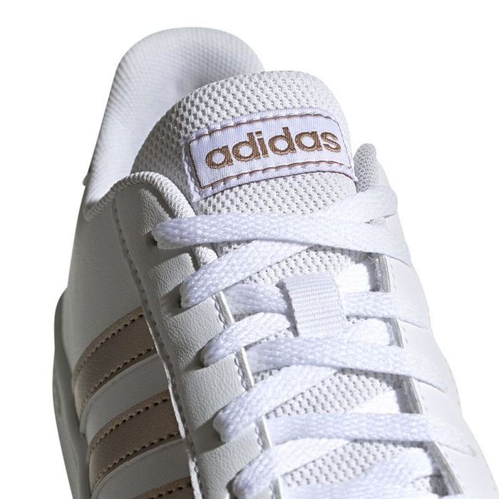 Спортни Маратонки за Деца Adidas Grand Court Бял