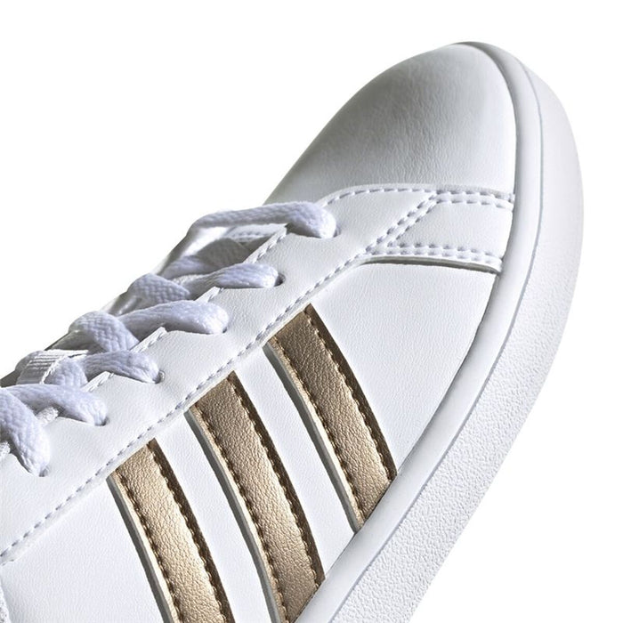 Спортни Маратонки за Деца Adidas Grand Court Бял