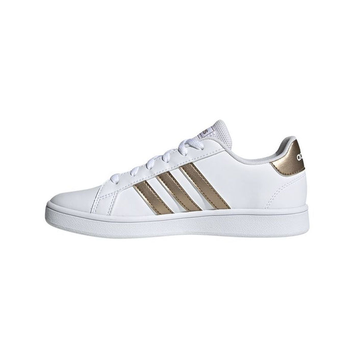 Спортни Маратонки за Деца Adidas Grand Court Бял