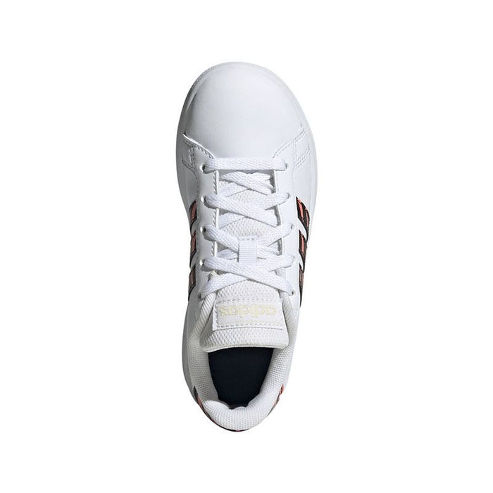 Спортни Маратонки за Деца Adidas Grand Court Print Бял
