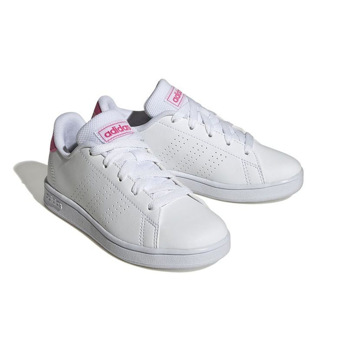 Спортни Маратонки за Деца Adidas Advantage Бял
