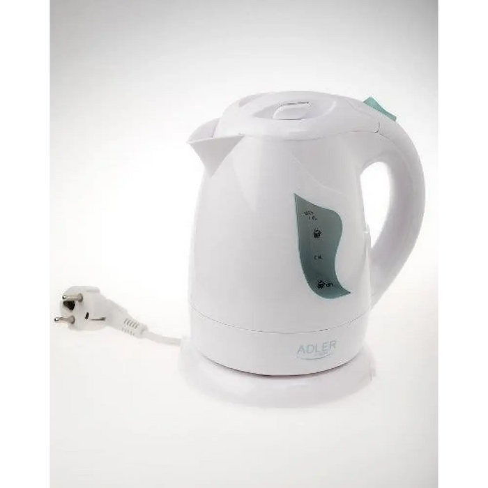 Adler AD 08 w електрическа кана 1 L 850 W Бяла