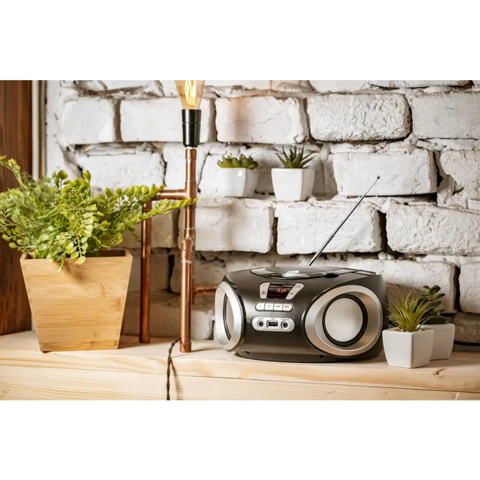 Adler AD 1181 CD плейър Преносим CD плейър Черен Сребрист