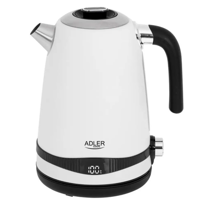 Adler AD 1295w Електрическа кана 1.7 l Бяла