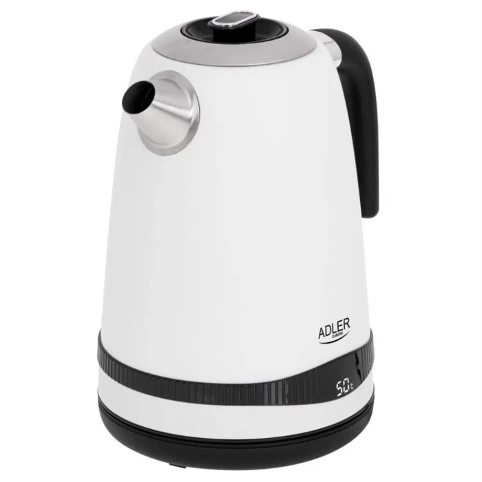 Adler AD 1295w Електрическа кана 1.7 l Бяла