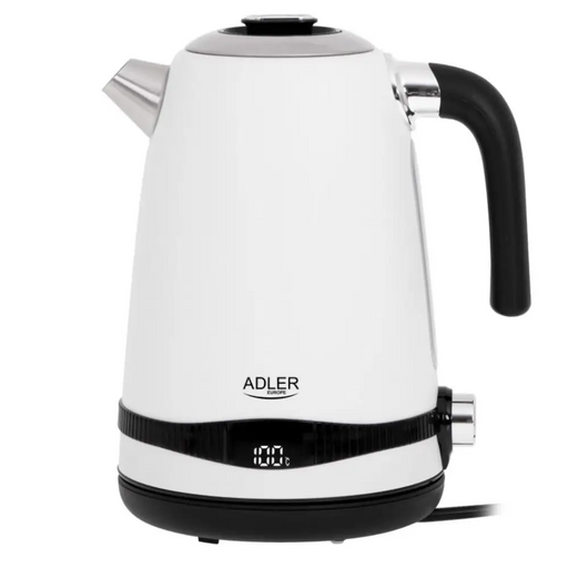 Adler AD 1295w Електрическа кана 1.7 l Бяла