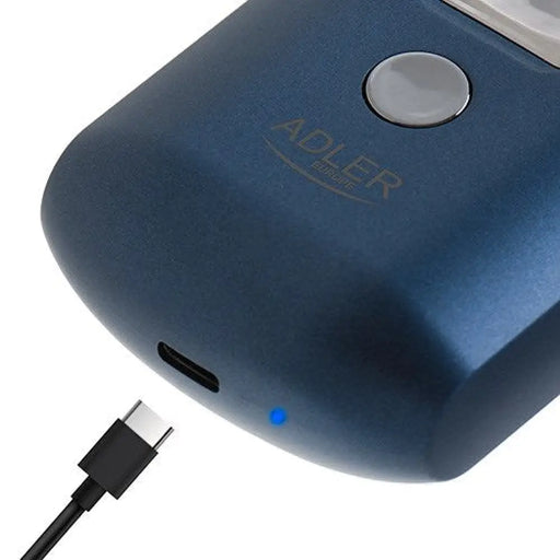 Adler AD 2937 Мъжка самобръсначка Rotation shaver Blue