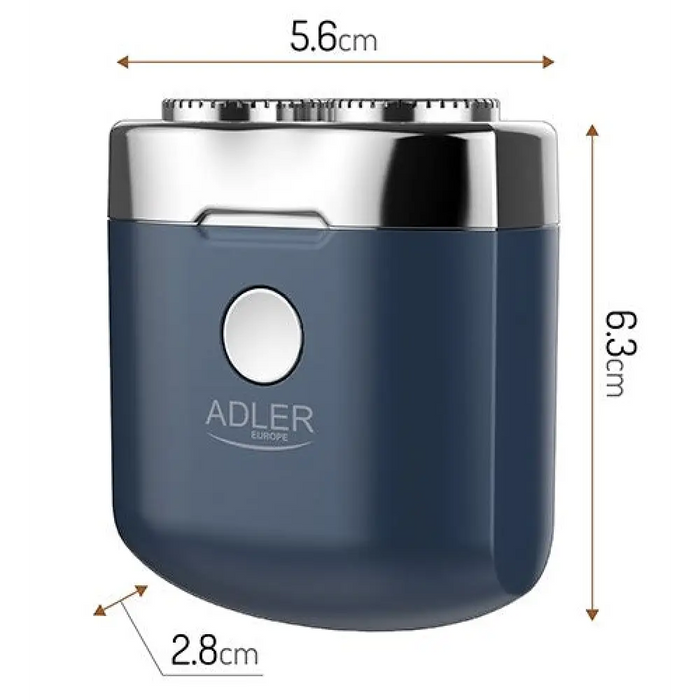 Adler AD 2937 Мъжка самобръсначка Rotation shaver Blue