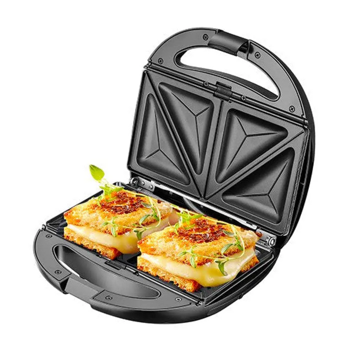 Adler AD 3040 уред за сандвичи 1200 W черен сив