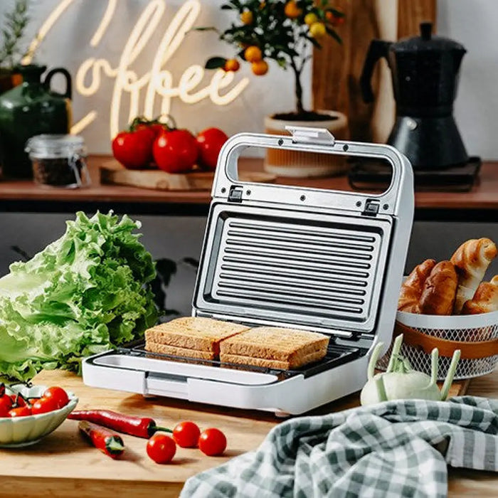 Adler AD 3070W Сандвич тостер Бял