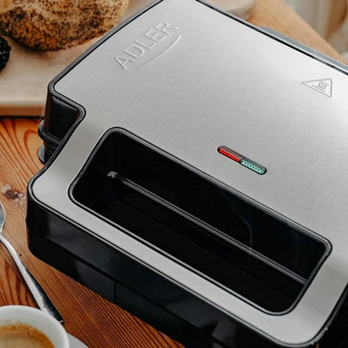 Adler AD 3073 Тостер за сандвичи Silver - Black