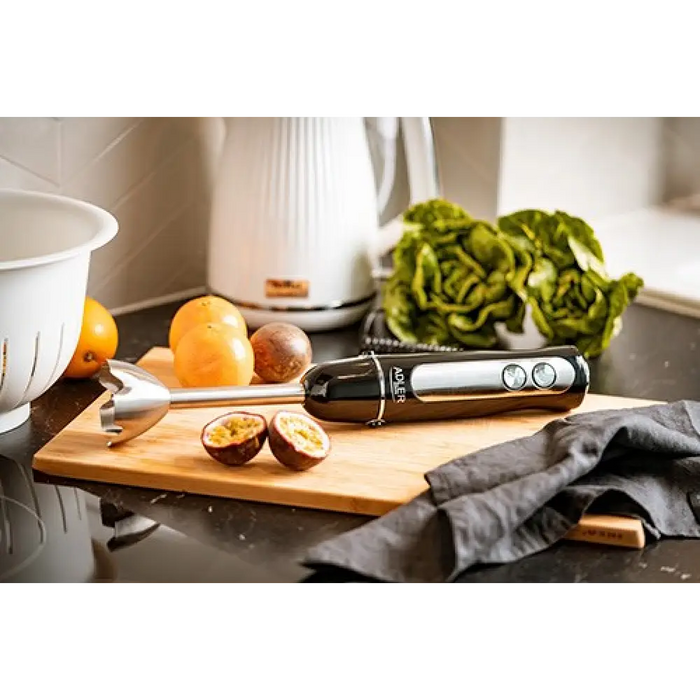 ADLER AD 4625B Ръчен пасатор Неръждаема стомана 1500 W Черен