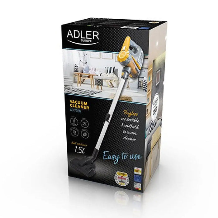 Adler AD 7036 ръчна прахосмукачка без торбичка черно