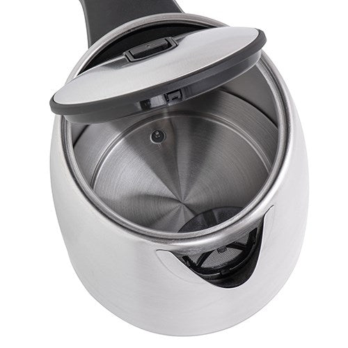 Електрическа кана Adler AD 1340 1.7 L 2200 W Черна, Сребриста