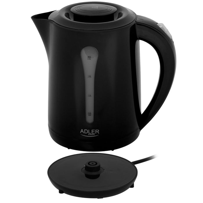 Електрическа кана Adler AD 1244b 2.5 л 2200 W Черна