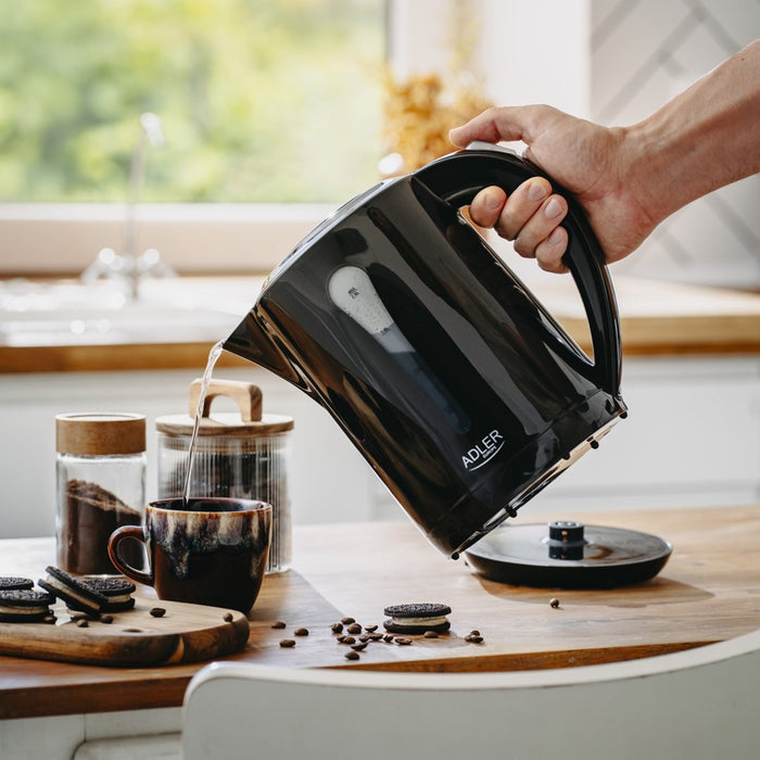 Електрическа кана Adler AD 1244b 2.5 л 2200 W Черна