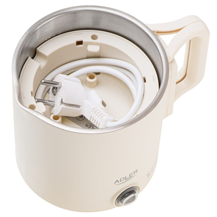 Електрическа кана ADLER AD 1388b tourist 0.8 L 650 W Бежова