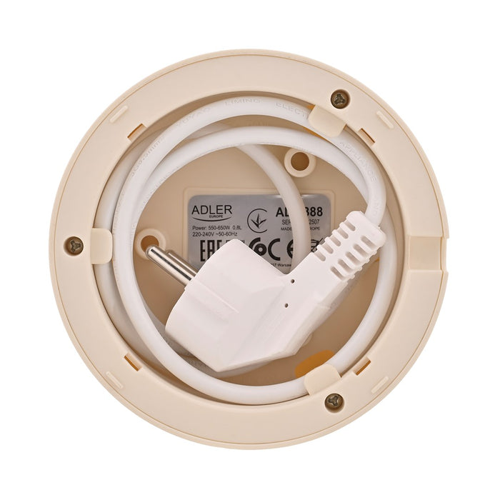 Електрическа кана ADLER AD 1388b tourist 0.8 L 650 W Бежова