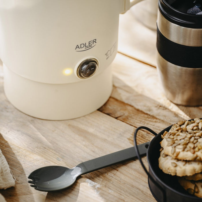 Електрическа кана ADLER AD 1388b tourist 0.8 L 650 W Бежова