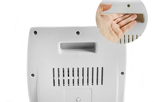Електрически отоплител Adler AD 7709 за вътрешен монтаж, бял, 800 W, кварцов