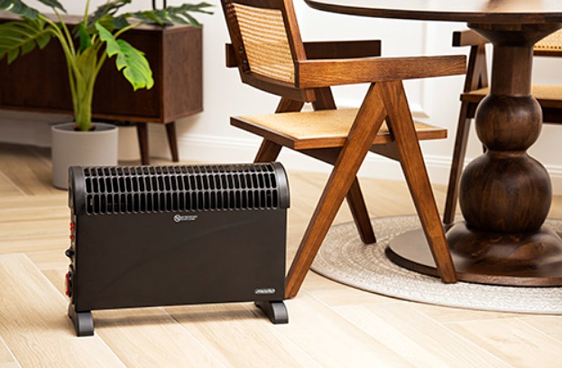 Електрически конвекторен отоплител Mesko Home MS 7741 Indoor Black 2000 W