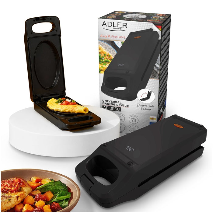 Многофункционален тостер Adler AD 3066, черен