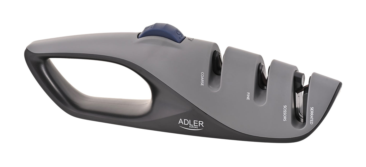 Точилка за ножове ADLER AD 4531 Черна, Сива